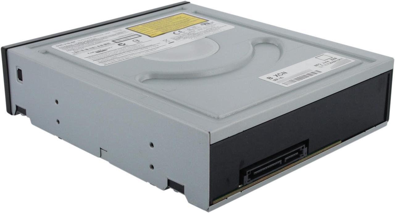 Alt view image 3 of 10 - Pioneer CD/DVD Burner 22X DVD+R 8X DVD+RW 12X DVD+R DL 22X DVD-R 6X DVD-RW 40X CD-R 32X CD-RW Black SATA Model DVR-218LBK LabelFlash Support - OEM