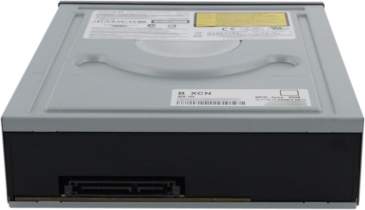 Alt view image 4 of 10 - Pioneer CD/DVD Burner 22X DVD+R 8X DVD+RW 12X DVD+R DL 22X DVD-R 6X DVD-RW 40X CD-R 32X CD-RW Black SATA Model DVR-218LBK LabelFlash Support - OEM