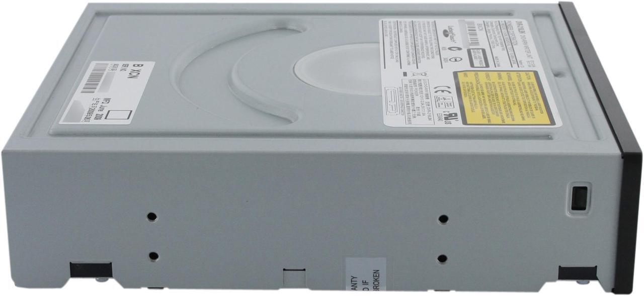 Alt view image 6 of 10 - Pioneer CD/DVD Burner 22X DVD+R 8X DVD+RW 12X DVD+R DL 22X DVD-R 6X DVD-RW 40X CD-R 32X CD-RW Black SATA Model DVR-218LBK LabelFlash Support - OEM
