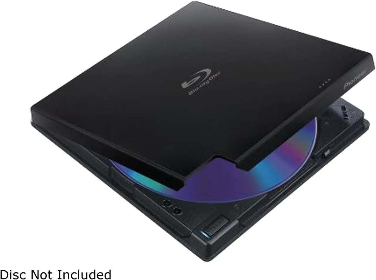 Alt view image 2 of 3 - Pioneer USB 3.0 Slim Portable BD/DVD/CD Burner Model BDR-XD07UHD