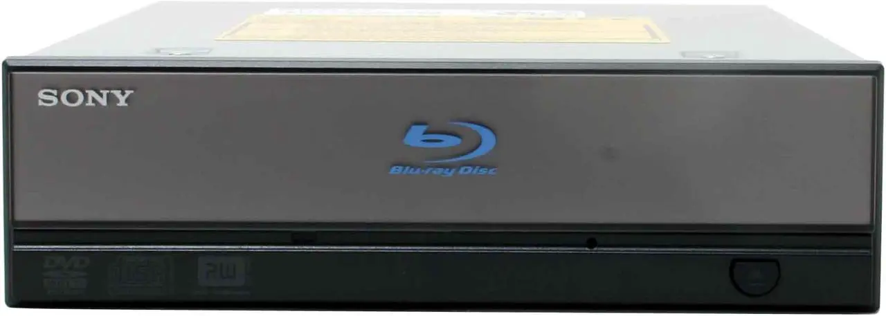 Alt view image 2 of 5 - SONY 8X DVD+R 5X DVD-RAM 2X BD-ROM 8MB Cache IDE/EIDE Internal Blu-ray Burner Blu-ray DVD Burner w/ 5X DVD-RAM Write Model BWU-100A