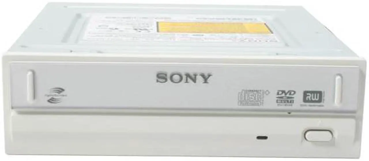 Alt view image 2 of 6 - SONY 18X DVD+R 8X DVD+RW 8X DVD+R DL 18X DVD-R 6X DVD-RW 12X DVD-RAM 16X DVD-ROM 48X CD-R 32X CD-RW 48X CD-ROM 2MB Cache E-IDE/ATAPI DVD Burner with LightScribe