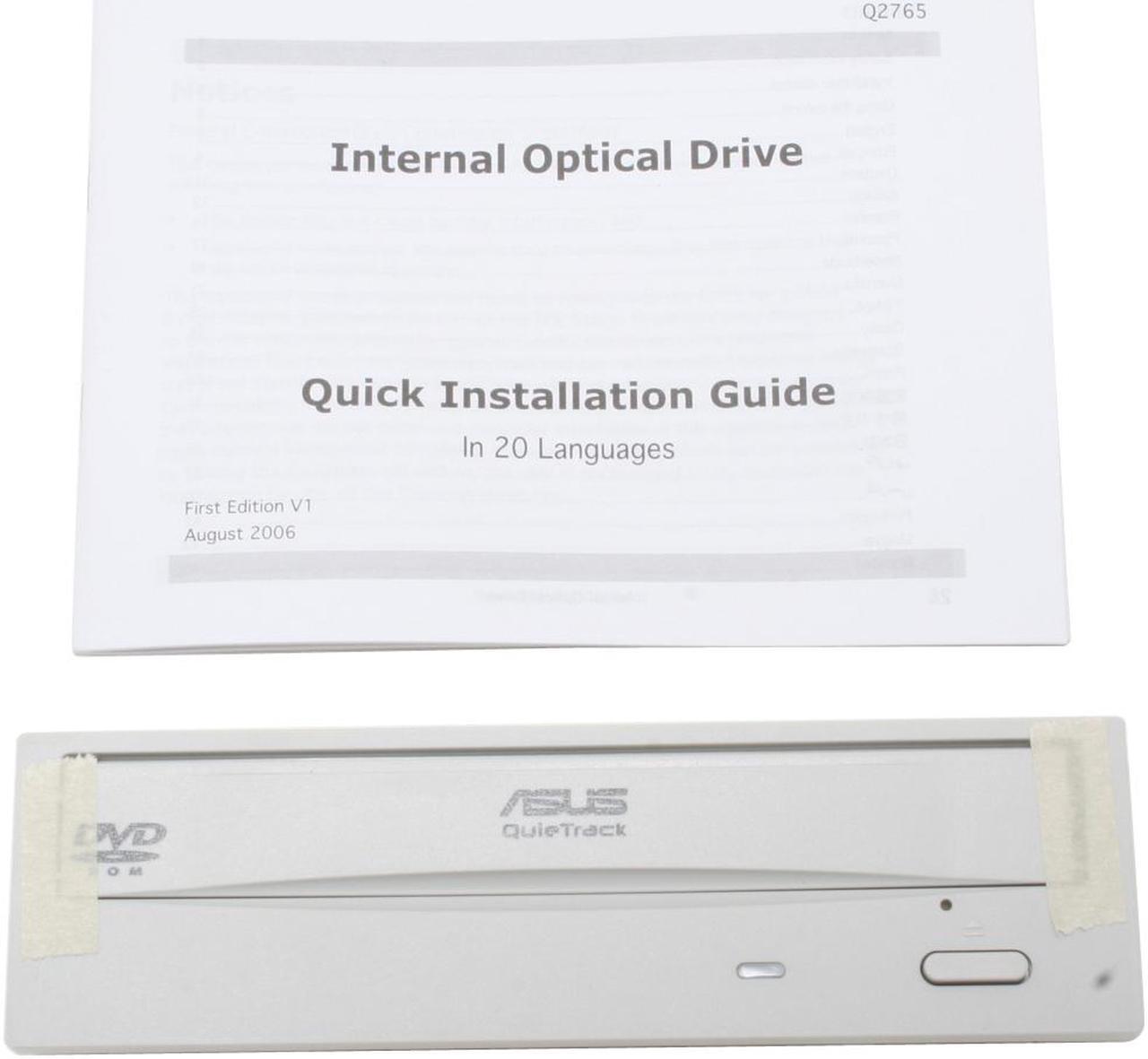 Alt view image 4 of 5 - ASUS Black 16X DVD-ROM 48X CD-ROM SATA DVD-ROM Drive Model DVD-E616A3T