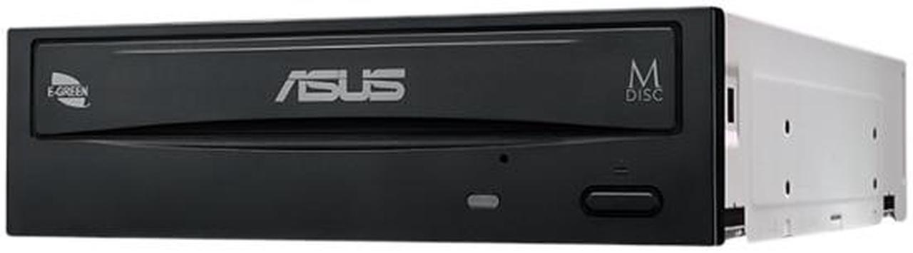 Alt view image 2 of 2 - ASUS 24X DVD Burner - Bulk 24X DVD+R 8X DVD+RW 8X DVD+R DL 24X DVD-R 6X DVD-RW 16X DVD-ROM 48X CD-R 24X CD-RW 48X CD-ROM Black SATA Model DRW-24B1ST/BLK/B/AS