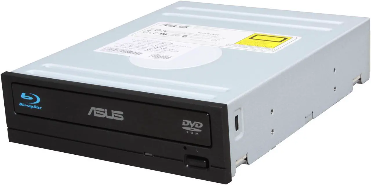 Main image of ASUS Black 4X BD-ROM 8X DVD-ROM 32X CD-ROM SATA Internal Blu-ray Drive Model BR-04B2T - OEM