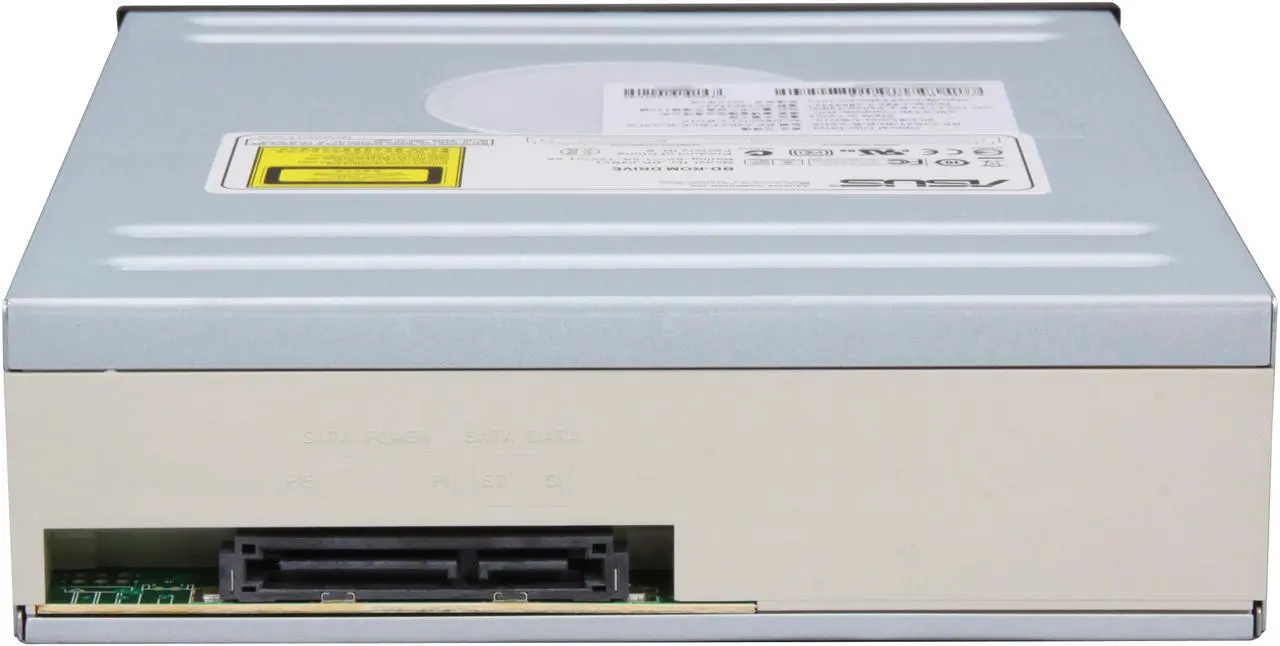 Alt view image 4 of 4 - ASUS Black 4X BD-ROM 8X DVD-ROM 32X CD-ROM SATA Internal Blu-ray Drive Model BR-04B2T - OEM