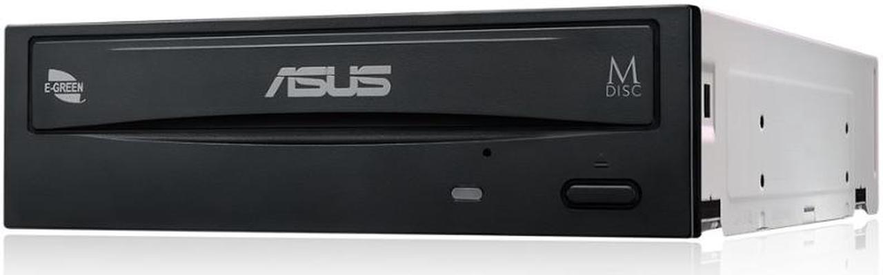 ASUS DVD Burner 24X DVD+R 8X DVD+RW 12X DVD+R DL 24X DVD-R 6X DVD-RW 16X DVD-ROM 48X CD-R 24X CD-RW 48X CD-ROM Black SATA Model DRW-24B3ST/BLK/G/AS