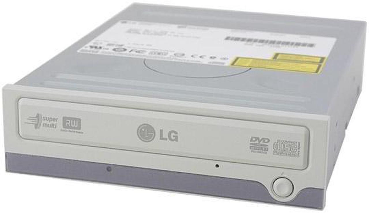 LG DVD Burner 16X DVD+R 4X DVD+RW 8X DVD-R 4X DVD-RW 16X DVD-ROM 40X CD-R 24X CD-RW 40X CD-ROM Beige IDE Model GSA-4160BI