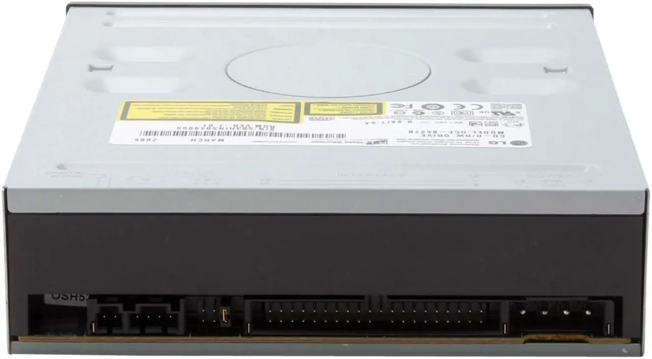 Alt view image 3 of 3 - LG CD Burner 52X CD-R 32X CD-RW 52X CD-ROM Black E-IDE / ATAPI Model GCE-8527B BLK - OEM