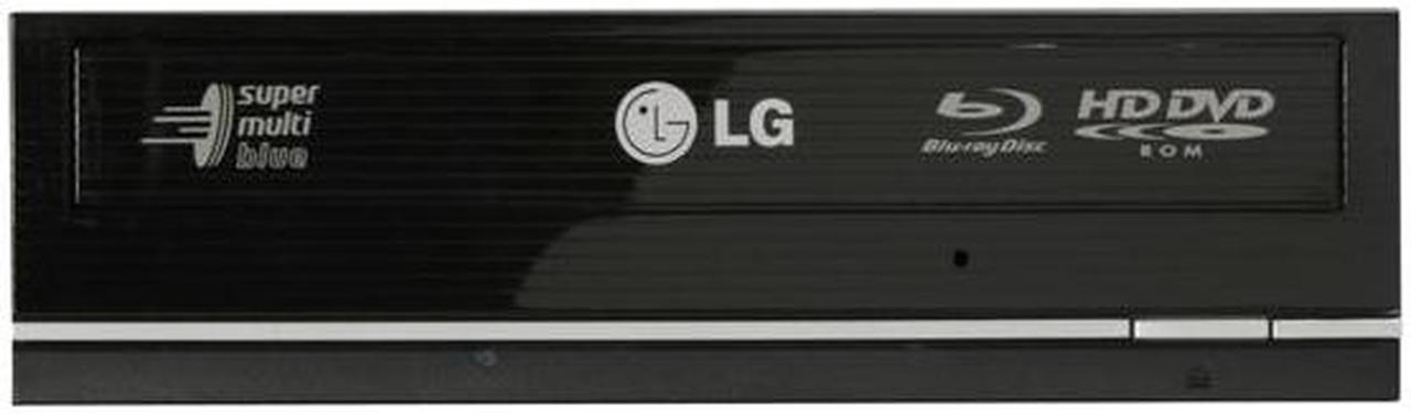 Alt view image 2 of 4 - LG Black 6X BD-R 2X BD-RE 16X DVD+R 6X BD-ROM 4MB Cache SATA Internal Blu-ray Burner 6X Blu-ray Disc Burner & HD DVD-ROM Drive Model GGW-H20L - OEM