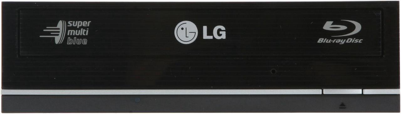 Alt view image 2 of 6 - LG Black 8X BD-R 2X BD-RE 16X DVD+R 5X DVD-RAM 6X BD-ROM 2MB Cache SATA Blu-ray Burner BH08LS20