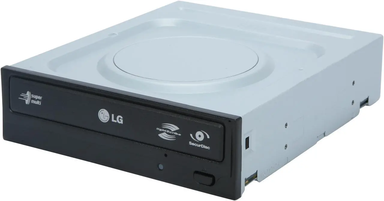 Main image of LG 22X DVD Burner - Bulk 22X DVD+R 8X DVD+RW 22X DVD-R 6X DVD-RW 16X DVD-ROM 48X CD-R 32X CD-RW 48X CD-ROM Black SATA Model GH22LS50 LightScribe Support - OEM