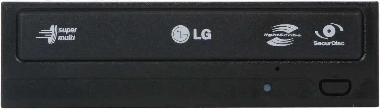 Alt view image 2 of 4 - LG 22X DVD Burner - Bulk 22X DVD+R 8X DVD+RW 22X DVD-R 6X DVD-RW 16X DVD-ROM 48X CD-R 32X CD-RW 48X CD-ROM Black SATA Model GH22LS50 LightScribe Support - OEM