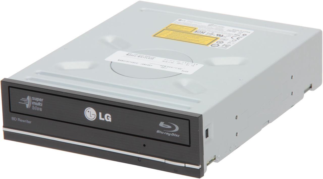 LG Black 12X BD-R 2X BD-RE 16X DVD+R 12X DVD-RAM 10X BD-ROM 4MB Cache SATA Super Multi WH12LS30 LightScribe Support - OEM