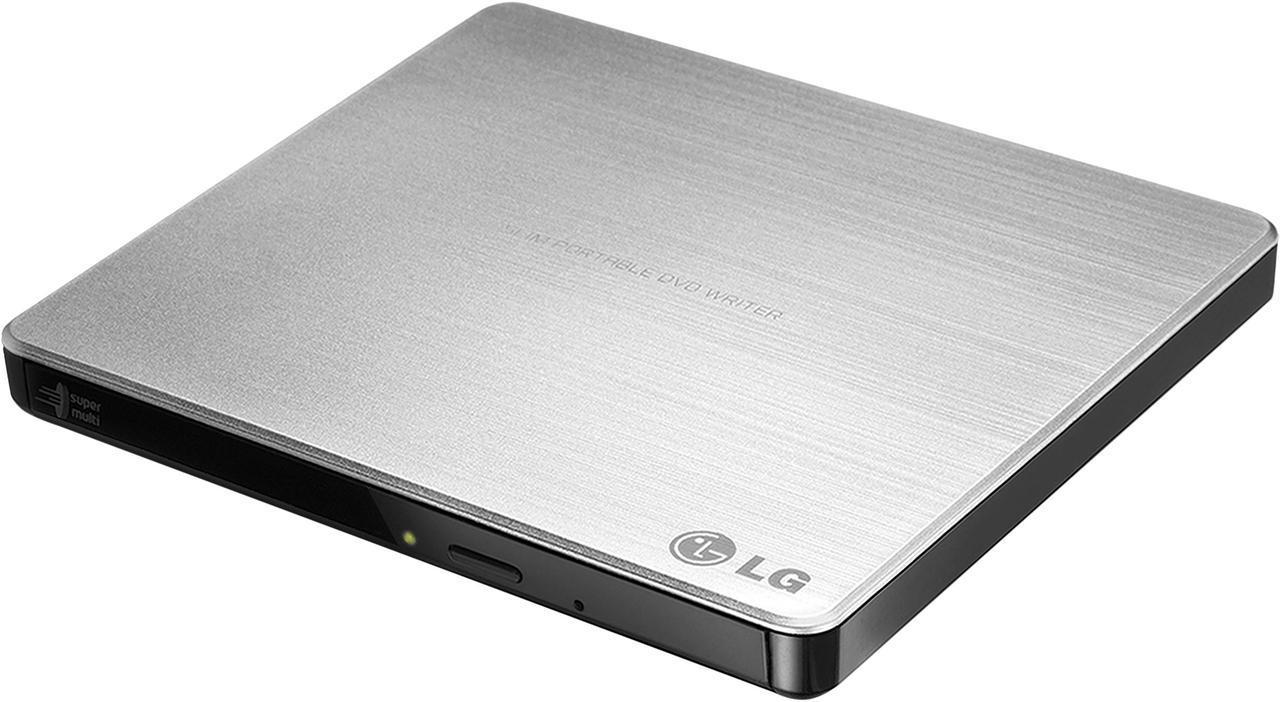 LG Ultra Slim External DVDRW With Mac & Surface Compatible Model GP60NS50