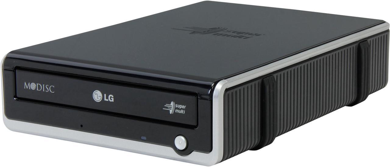 LG USB 2.0 External Super Multi DVD Rewriter with M-DISC Support Model GE24NU40