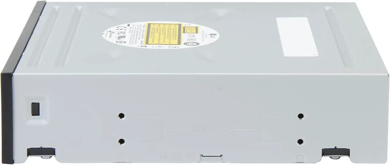 Alt view image 3 of 5 - LG Black 12X BD-ROM 16X DVD-ROM 48X CD-ROM SATA Internal Blu-ray Disc Drive Model UH12NS30