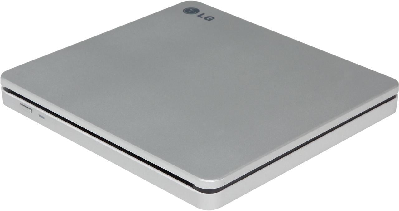 LG USB 2.0 Ultra Slim Slot Load External DVDRW Model GP70NS50