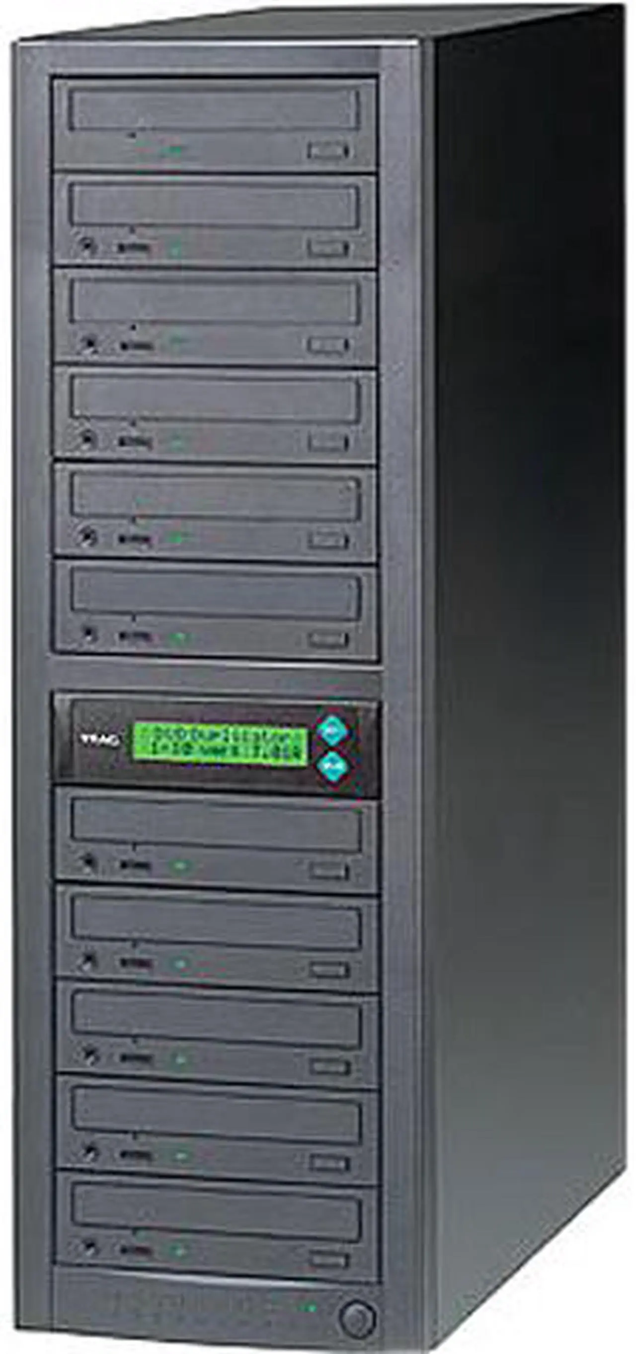 Main image of Teac 10 Target Standalone SATA CD/DVD Duplicator Recorder Tower Drive Copier DVW/D110A/KIT/HD