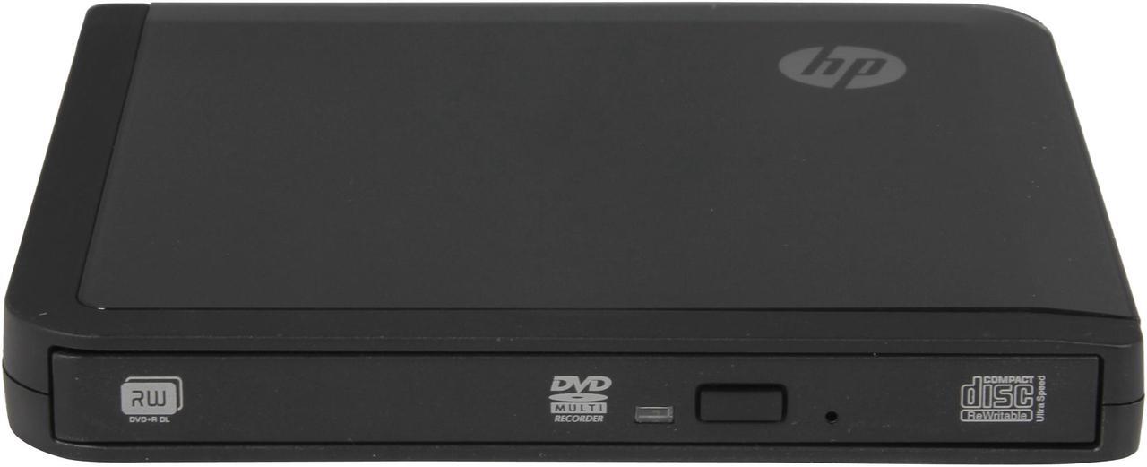 Alt view image 2 of 5 - HP USB 2.0 8X External Slim Multiformat DVD/CD Writer Model DVD550S