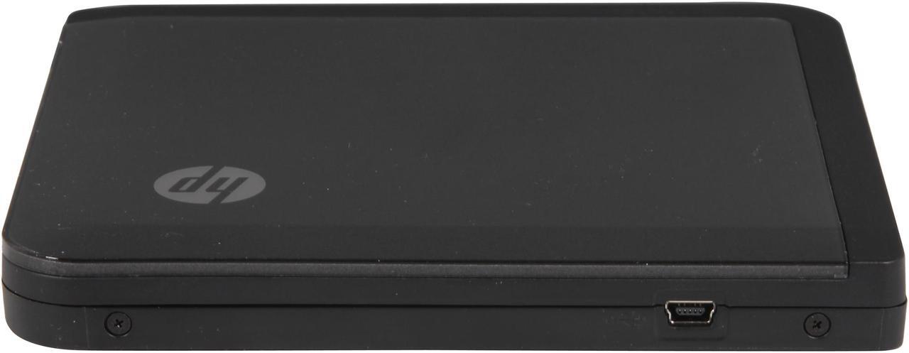 Alt view image 4 of 5 - HP USB 2.0 8X External Slim Multiformat DVD/CD Writer Model DVD550S