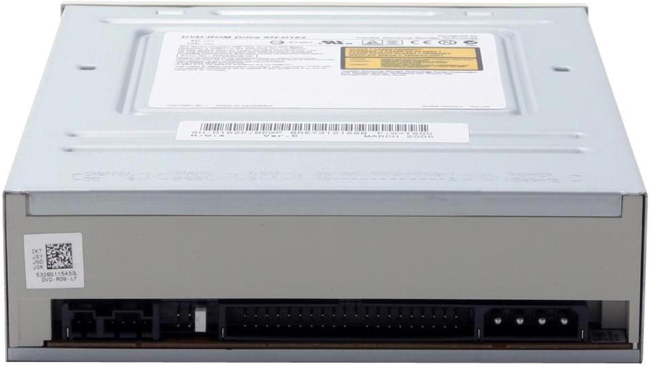 Alt view image 2 of 3 - SAMSUNG Beige 16X DVD-ROM 48X CD-ROM ATA/ATAPI DVD-ROM Drive Model SH-D162C/BEWP - OEM