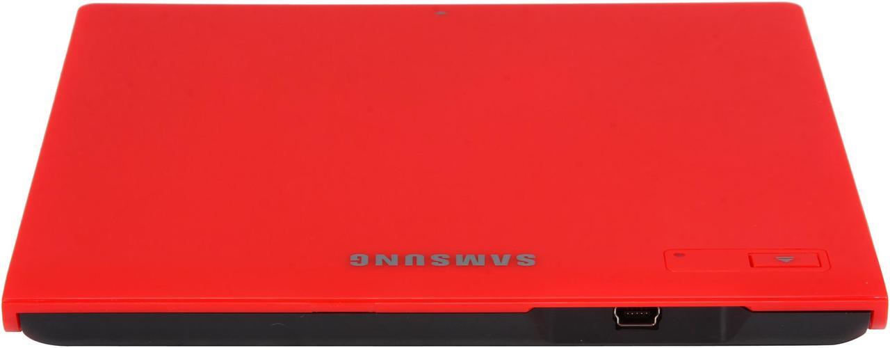 Alt view image 5 of 6 - SAMSUNG Ultra-Slim Optical Drives Red, M-Disc Support, MAC OS X compatible Model SE-208GB/RSRD