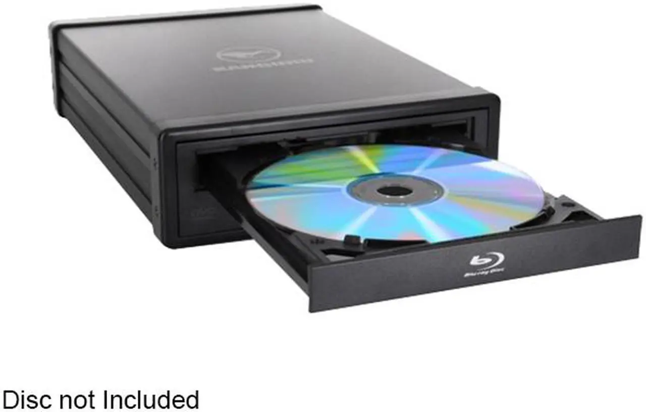 Alt view image 4 of 5 - Kanguru USB 3.0 U3-BDRW-16X Blu-ray Writer - Black - TAA Compliant - BD-R/RE Support