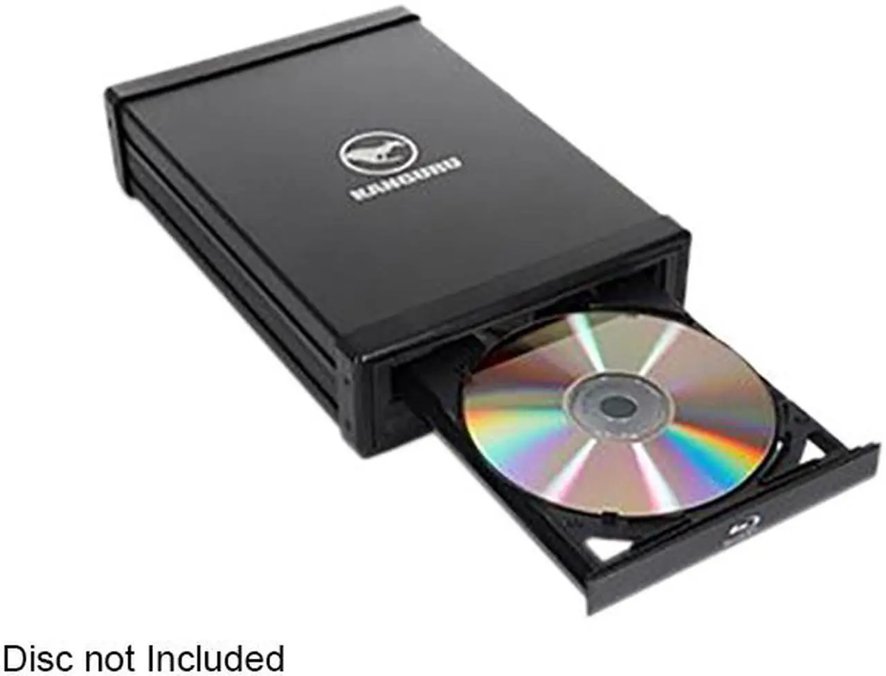 Alt view image 5 of 5 - Kanguru USB 3.0 U3-BDRW-16X Blu-ray Writer - Black - TAA Compliant - BD-R/RE Support