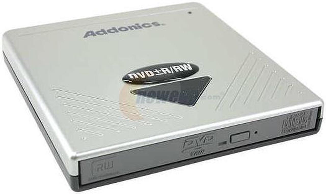 Main image of Addonics USB 2.0 External Slim DVD Burner Model AEPMRW44U