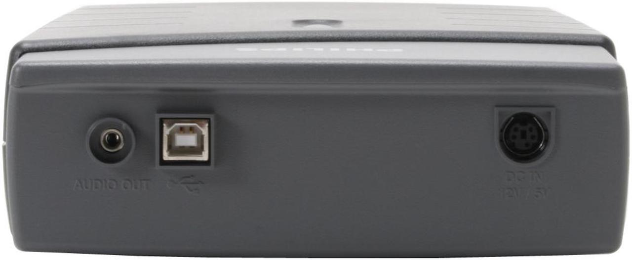 Alt view image 3 of 6 - PHILIPS USB 2.0 External 20X DVD±R DVD Drive with 12X DVD-RAM Model SPD3600CC
