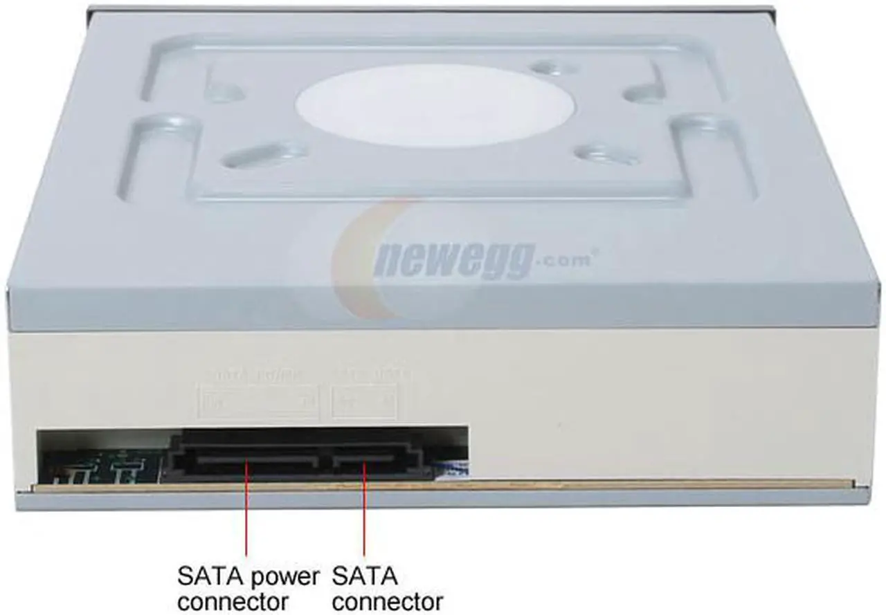 Alt view image 3 of 5 - PHILIPS 20X DVD±R DVD Burner with LightScribe 20X DVD+R 8X DVD+RW 8X DVD+R DL 20X DVD-R 6X DVD-RW 16X DVD-ROM 48X CD-R 24X CD-RW 48X CD-ROM 2-Tone SATA Model SPD6104BD LightScribe Support