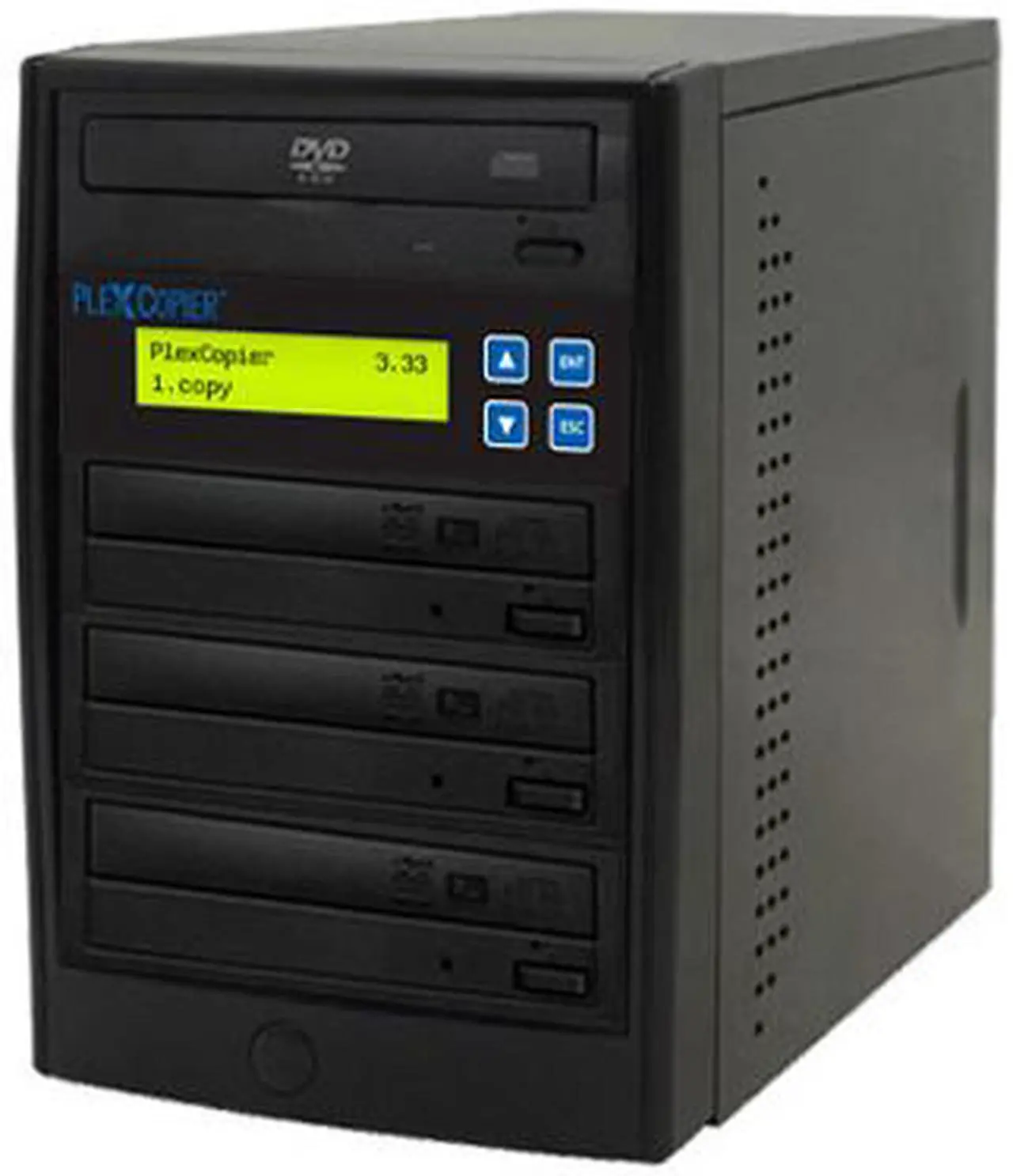 Main image of PlexCopier 24X SATA 1 to 3 CD DVD duplicator Burner Writer Standalone Copier Tower