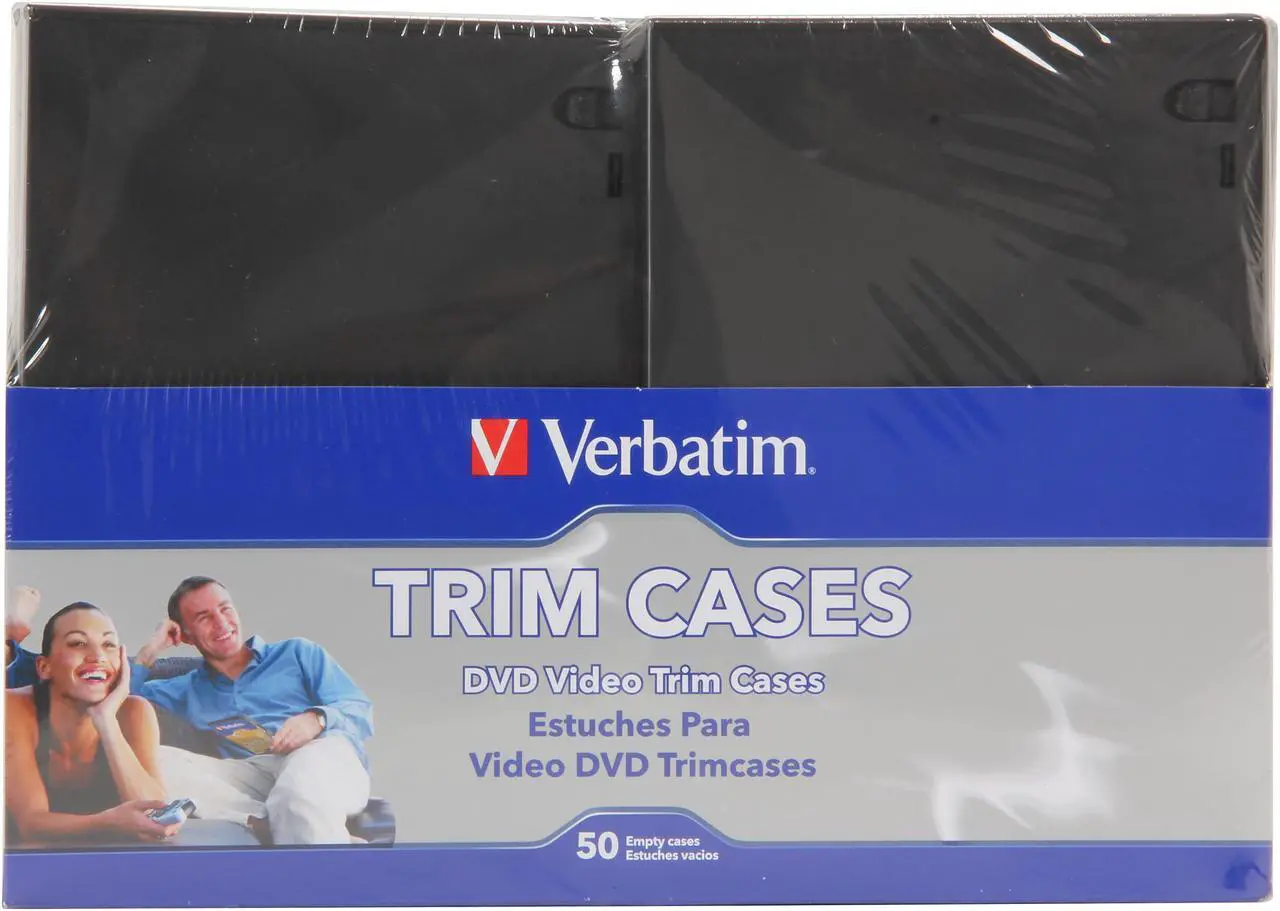 Alt view image 4 of 4 - Verbatim 95094 CD/DVD Video Trim Case - 50 Pack