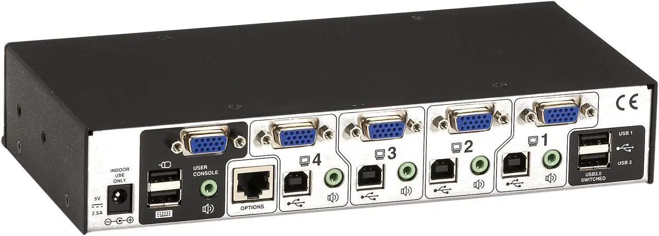 Alt view image 3 of 3 - Black Box ServSwitch Wizard VGA, USB, Single-Head Video