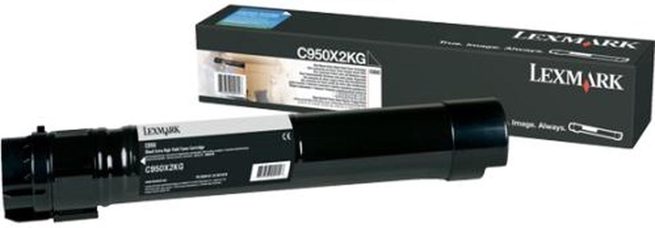 Lexmark C950X2KG Extra High Yield Toner Cartridge - Black