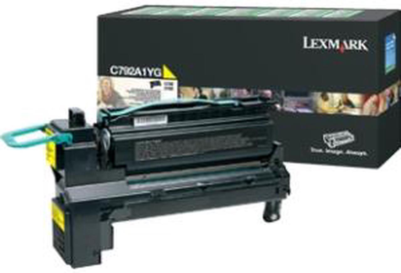 Main image of Lexmark X792X4YG Extra High Yield Return Program Toner Cartridge - Yellow