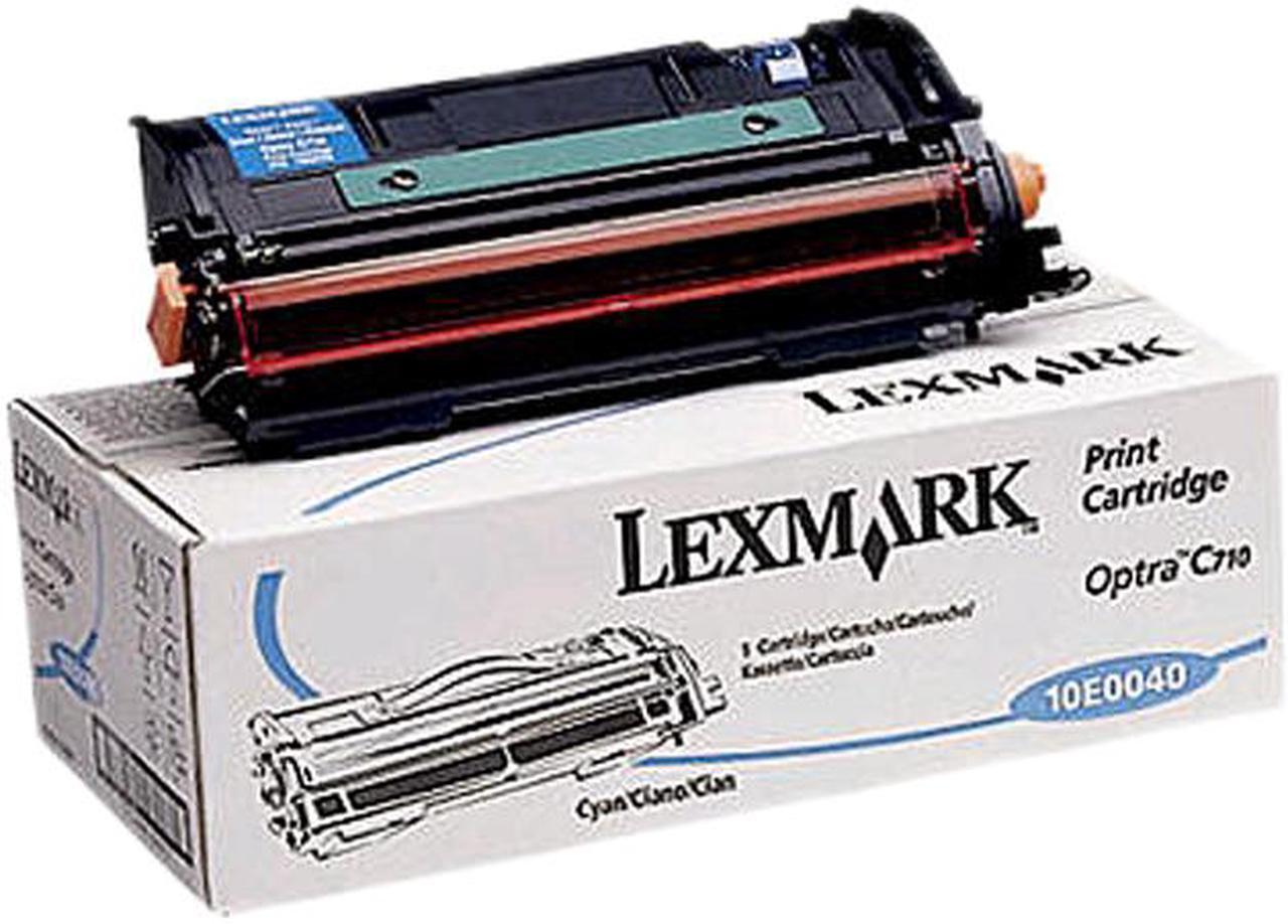 Lexmark 10E0040 Toner Cartridge - Cyan