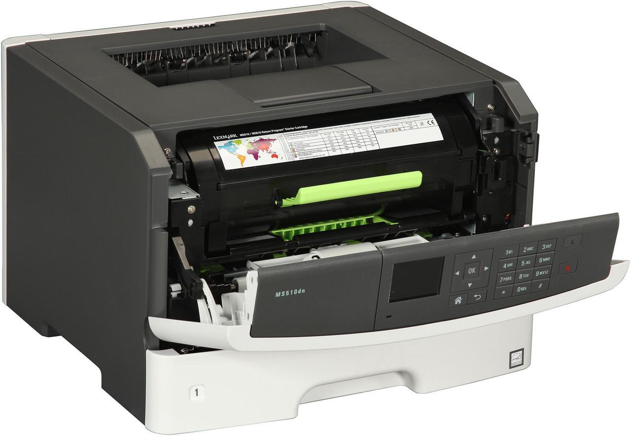 Alt view image 7 of 10 - Lexmark MS510DN (35S0300) Monochrome Laser Printer