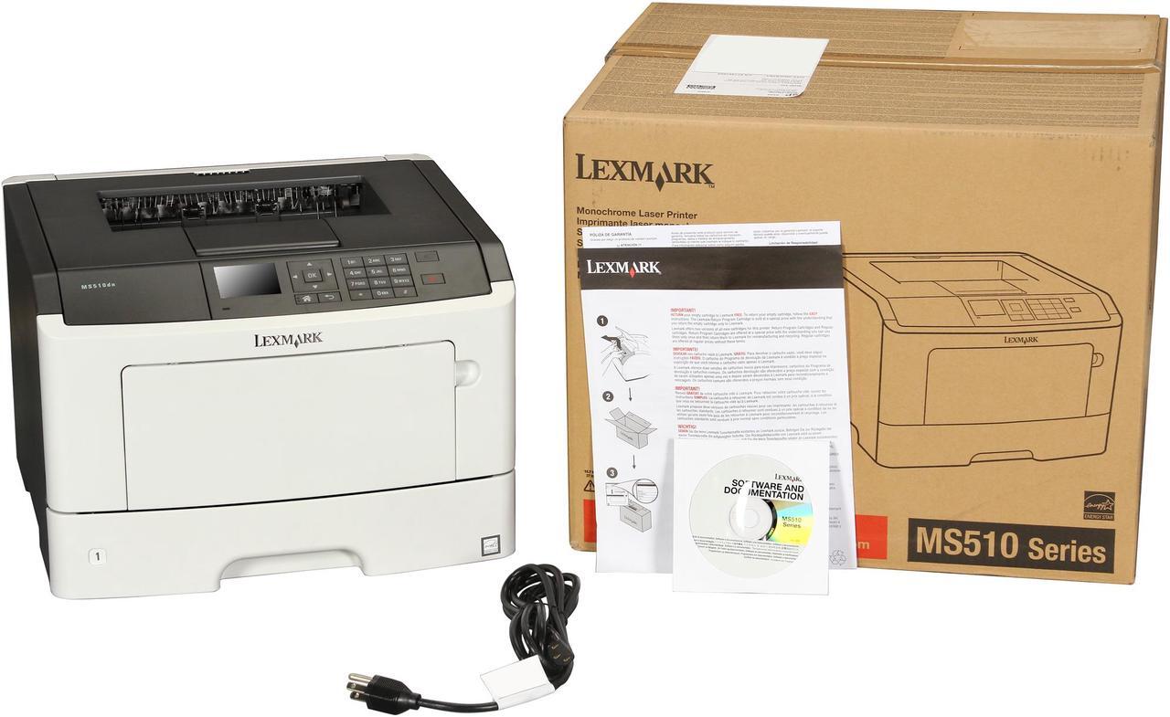 Alt view image 10 of 10 - Lexmark MS510DN (35S0300) Monochrome Laser Printer