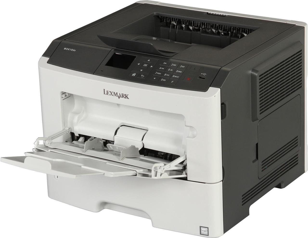 Lexmark MS610dn Workgroup Up to 50 ppm Monochrome Laser Laser Printer