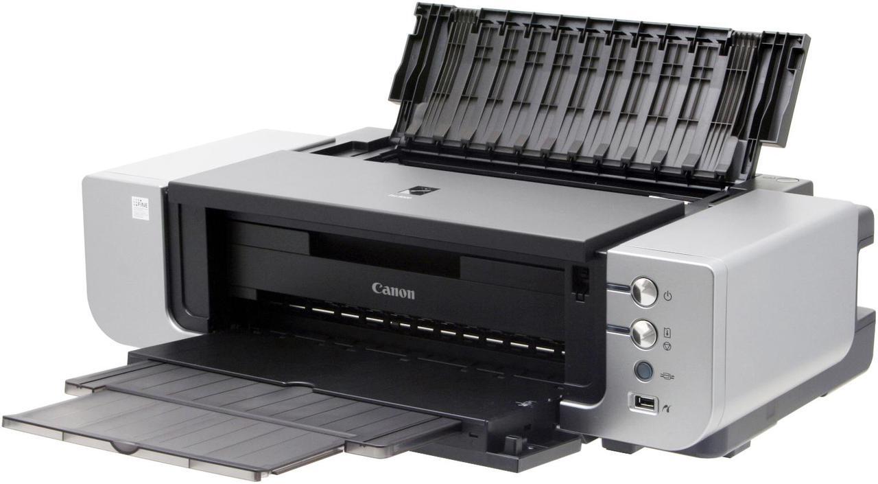 Main image of Canon PIXMA Pro9000 9995A001 11 x 14: Photo (on 13" x19" paper) approx 1 min 23secs Black Print Speed 4800 x 2400 dpi Color Print Quality USB InkJet Photo Color Printer