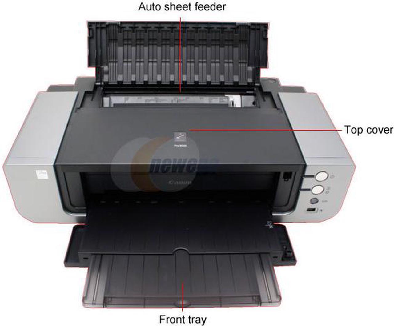 Alt view image 3 of 11 - Canon PIXMA Pro9000 9995A001 11 x 14: Photo (on 13" x19" paper) approx 1 min 23secs Black Print Speed 4800 x 2400 dpi Color Print Quality USB InkJet Photo Color Printer