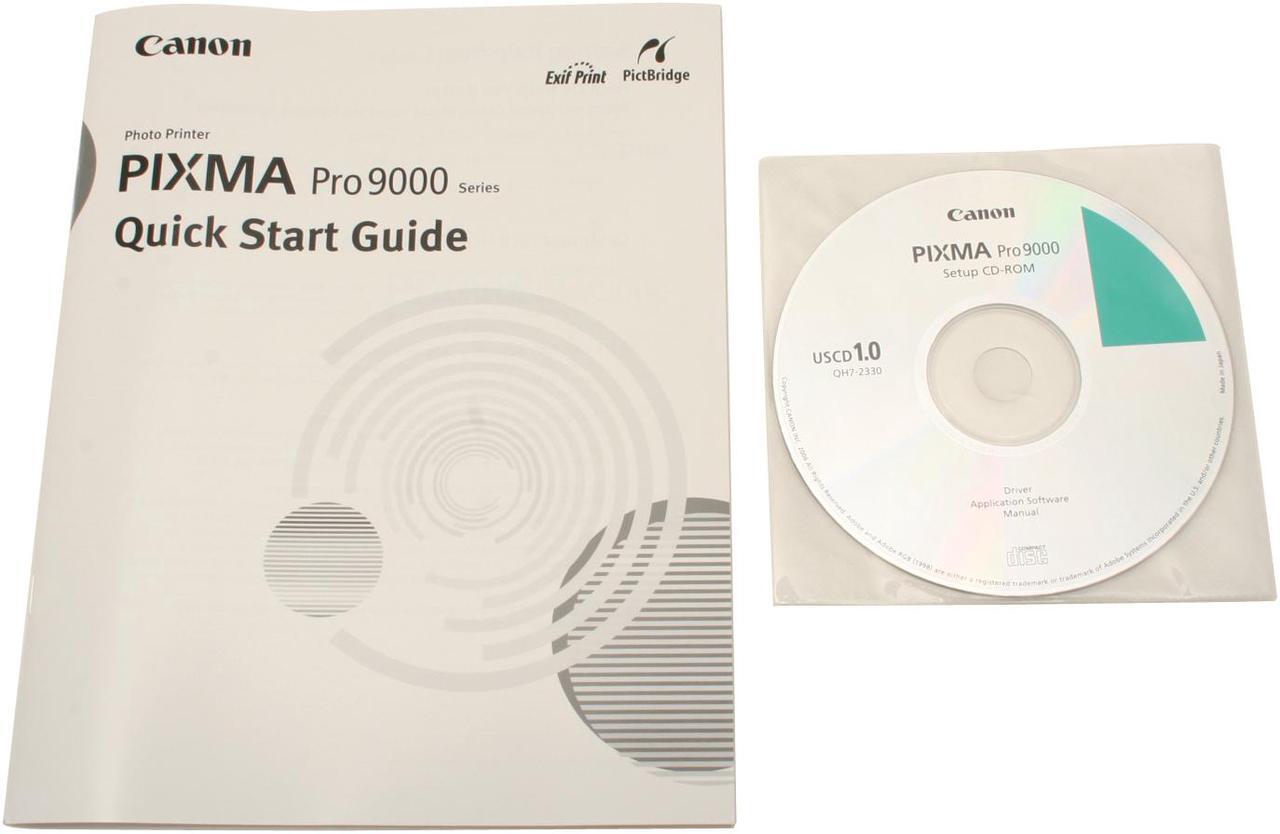 Alt view image 10 of 11 - Canon PIXMA Pro9000 9995A001 11 x 14: Photo (on 13" x19" paper) approx 1 min 23secs Black Print Speed 4800 x 2400 dpi Color Print Quality USB InkJet Photo Color Printer