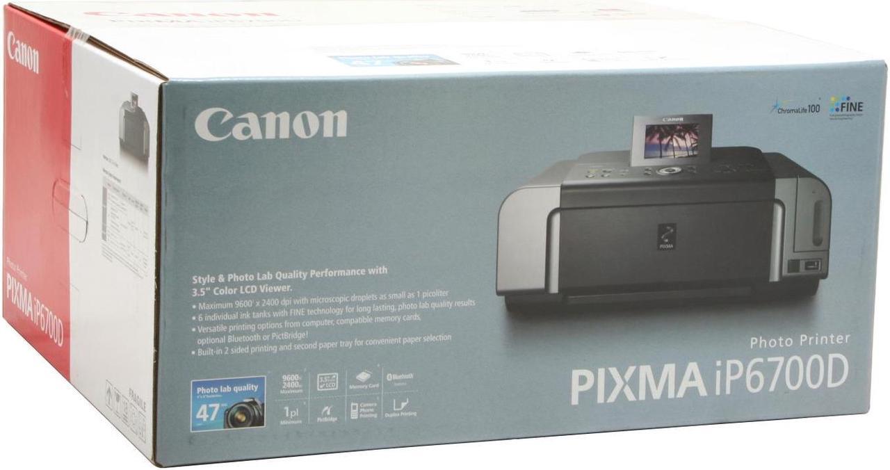Alt view image 11 of 11 - Canon PIXMA iP6700D 1441B002 9600 x 2400 dpi Color Print Quality USB InkJet Photo Color Printer
