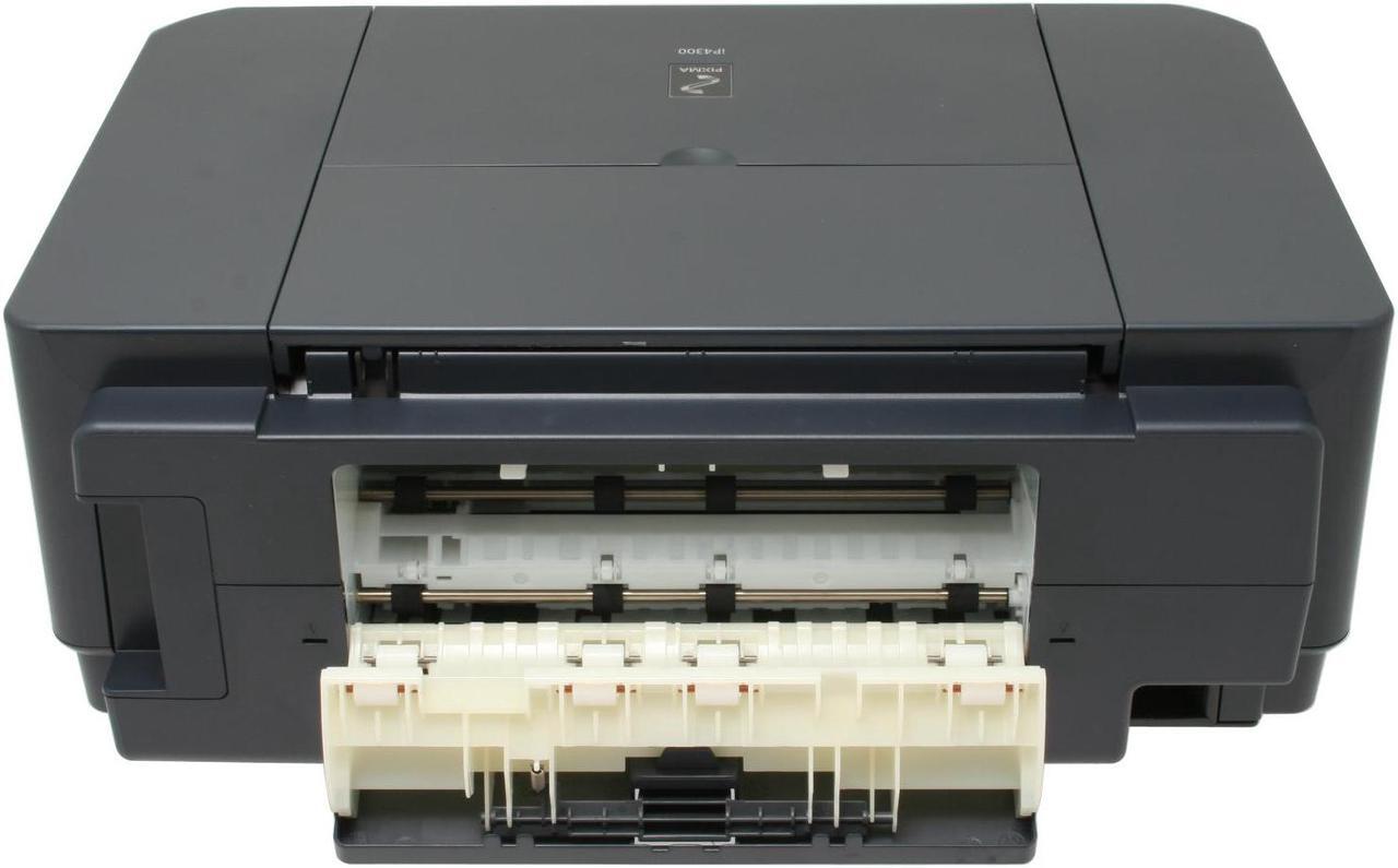 Alt view image 7 of 8 - Canon PIXMA iP4300 1438B002 Up to 30 ppm Black Print Speed 9600 x 2400 dpi Color Print Quality USB InkJet Photo Color Printer