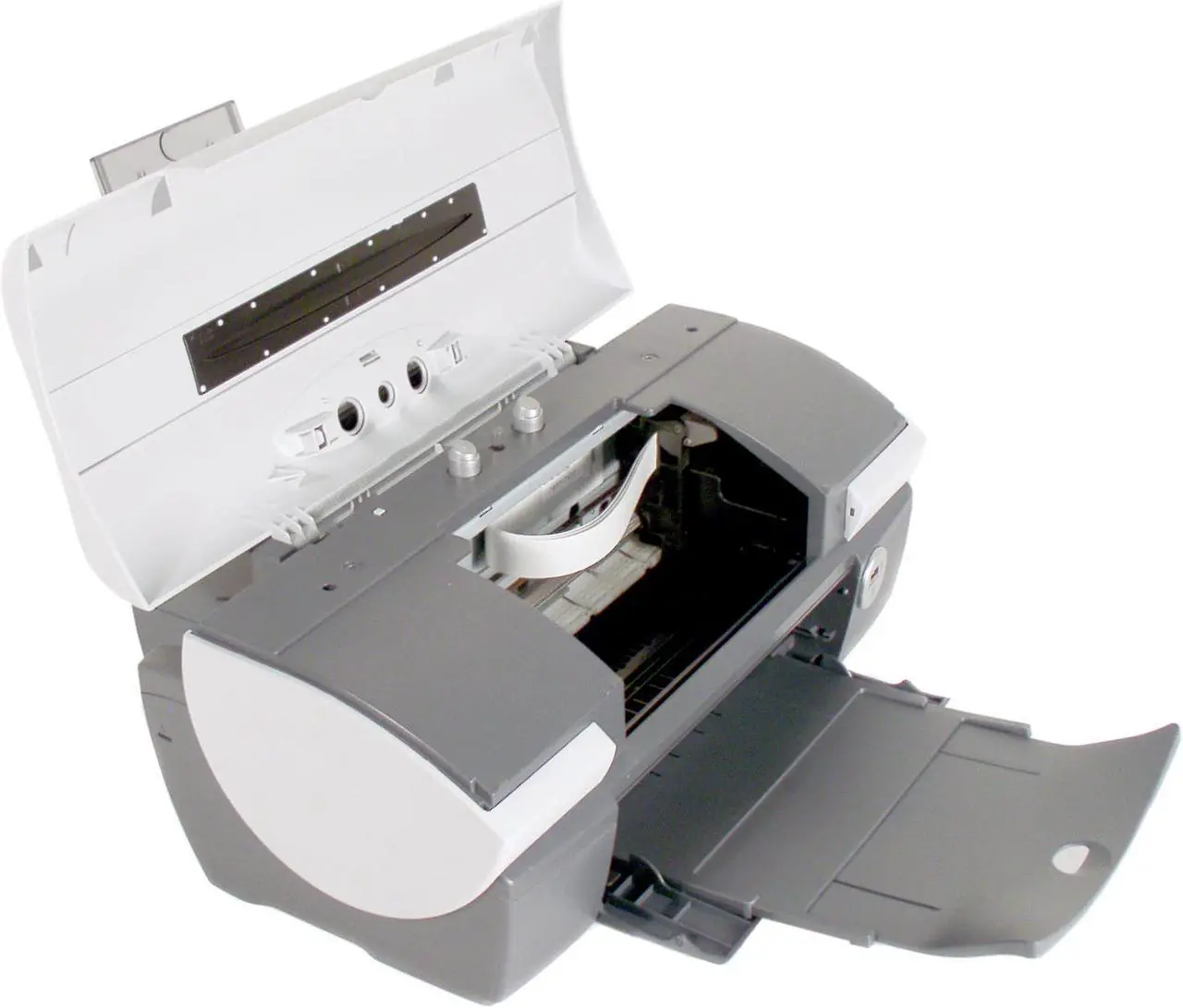Alt view image 3 of 6 - Canon i560 22ppm (2.7s per page) Black Print Speed 4800 x 1200 dpi Color Print Quality LPT / USB InkJet Personal Color Printer