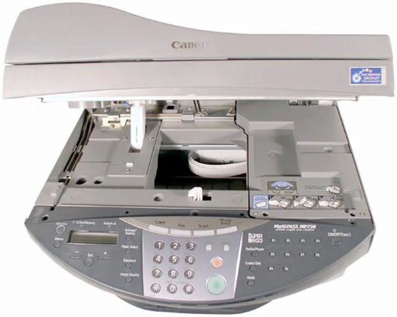 Alt view image 5 of 7 - Canon MultiPASS MP730 22 ppm Black Print Speed 4800 x 1200 dpi Color Print Quality USB InkJet MFC / All-In-One Color Printer