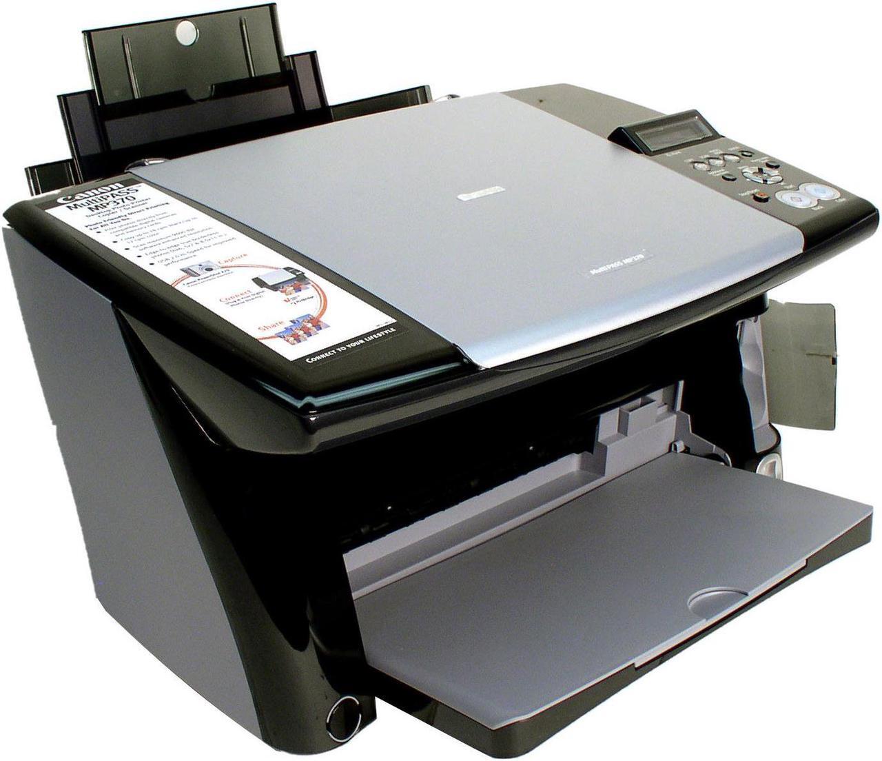 Alt view image 2 of 8 - Canon MULTIPASS MP370 18 ppm (approximately 3.3 seconds per page) Black Print Speed 4800 x 1200 dpi Color Print Quality USB InkJet MFC / All-In-One Color Printer