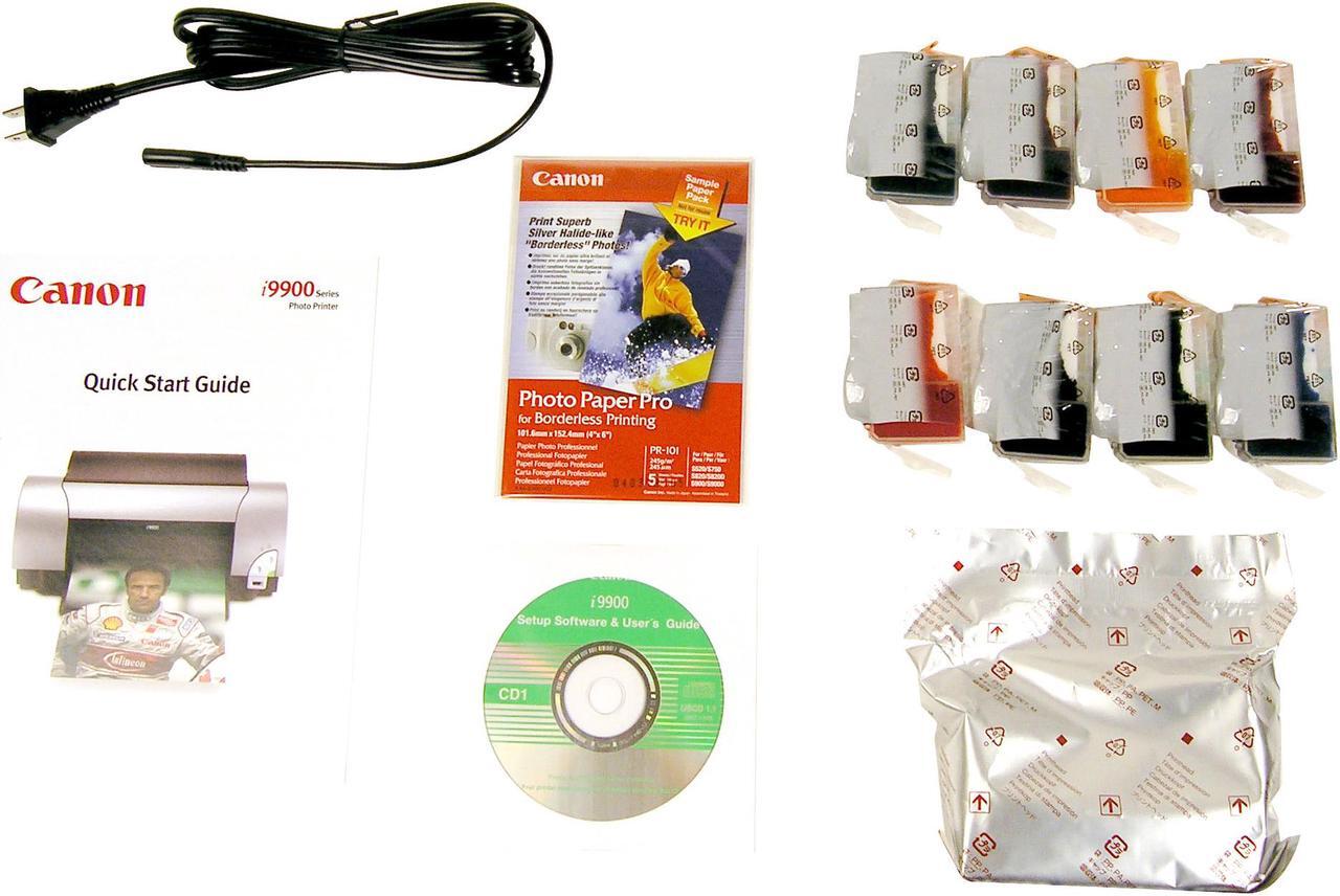 Alt view image 8 of 9 - Canon i9900 8580A001 4800 x 2400 dpi Color Print Quality USB InkJet Photo Color Printer